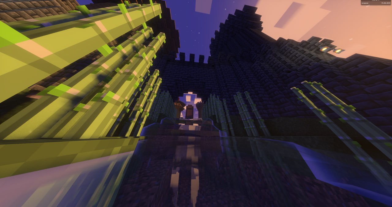 Скриншот сервера