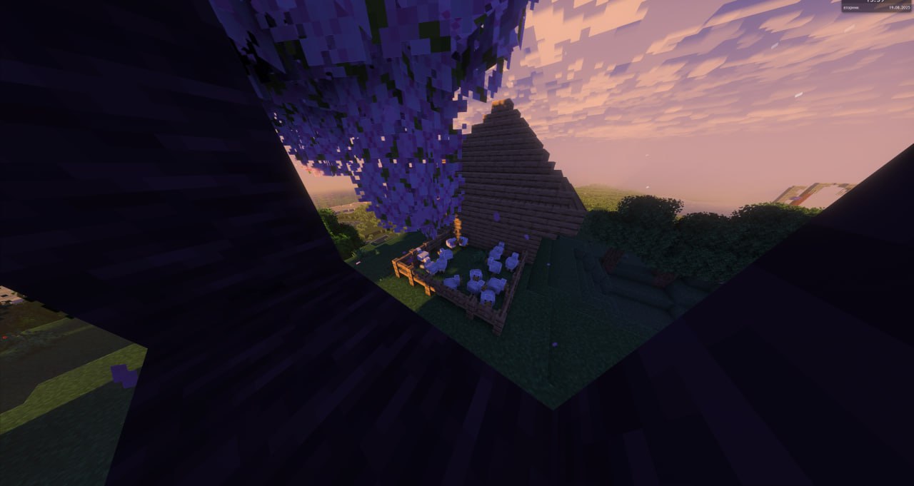 Скриншот сервера